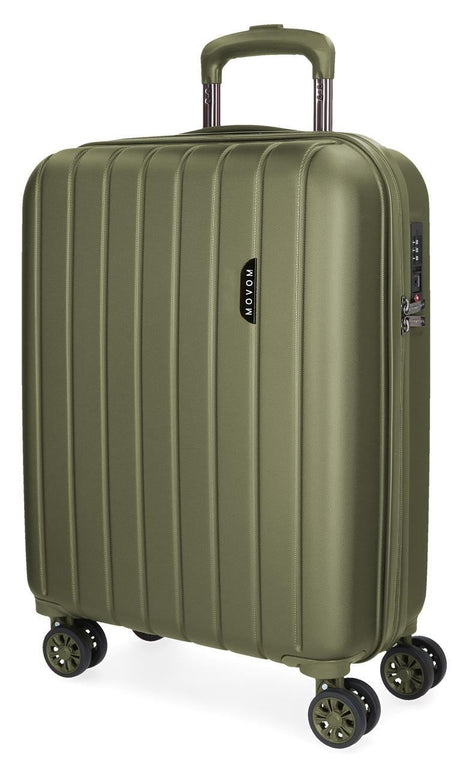 531916A TROLLEY ABS 55CM.4R.WOOD KHAKI