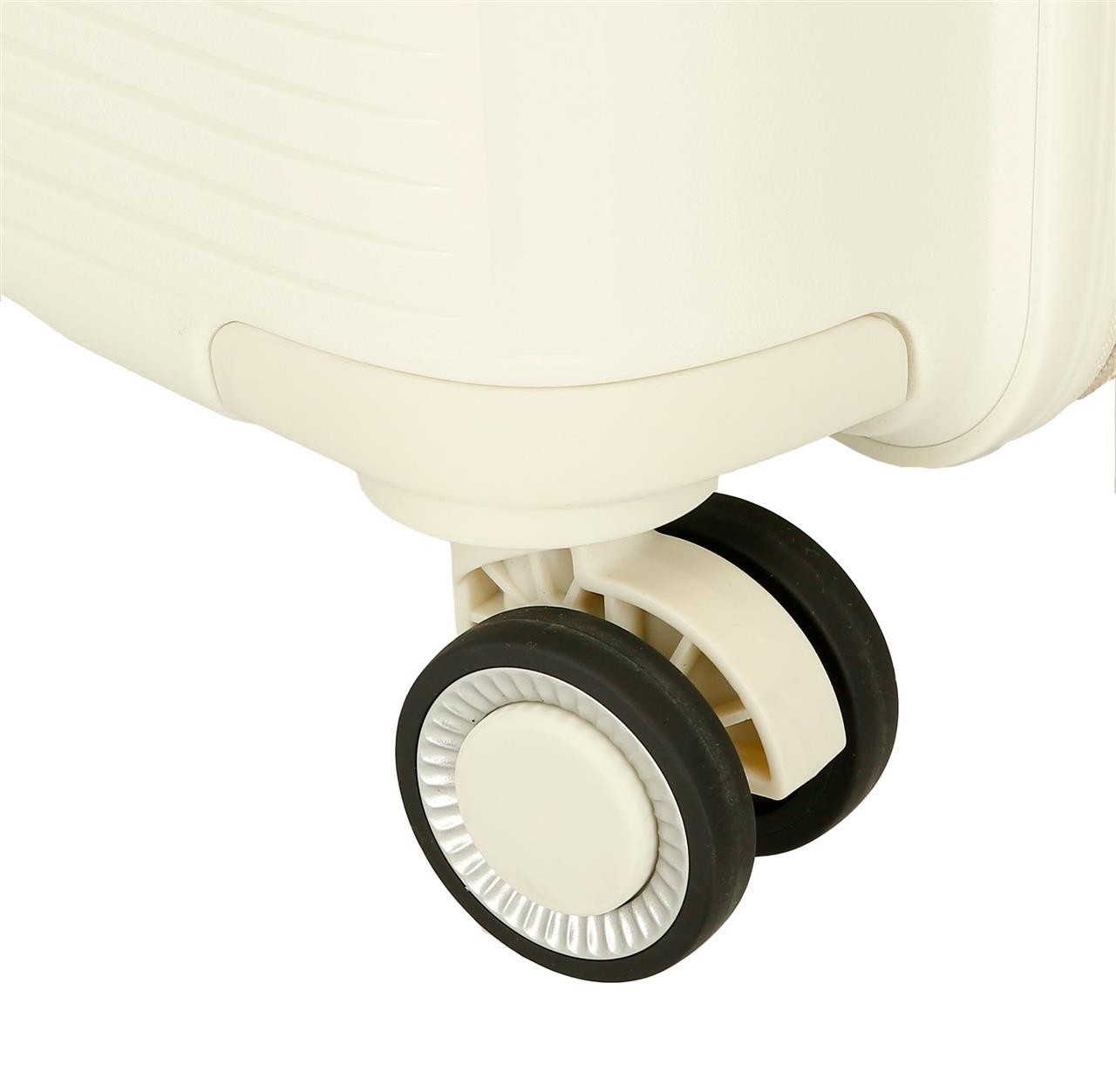 5328625 TROLLEY PP 55CM.4R.C/EXP.MOVOM INARI WHITE