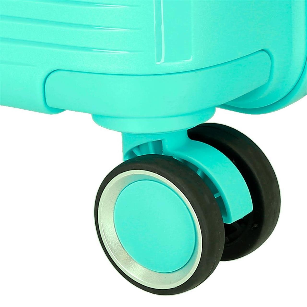 5329128 TROLLEY PP 55CM.4R.MOVOM INARI TURQUOISE