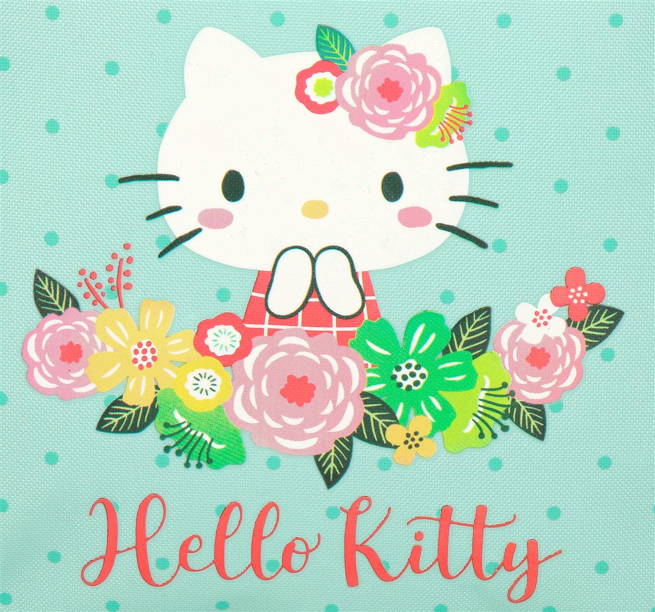 41221F1 MOCHILA ADAP. 28CM. FLORAL KITTY