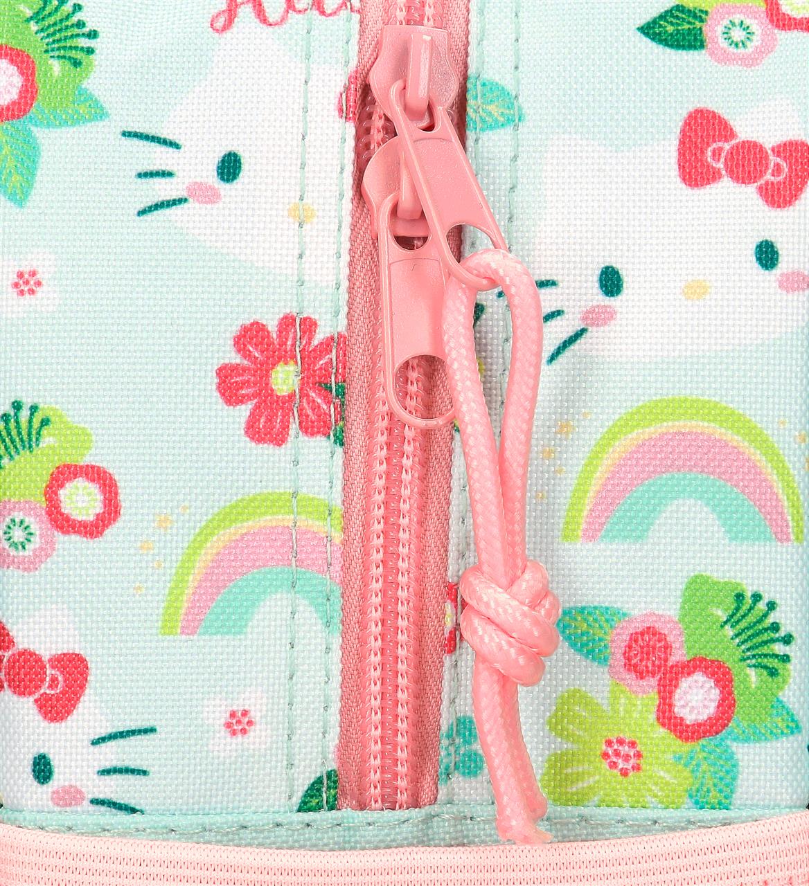 41221F1 MOCHILA ADAP. 28CM. FLORAL KITTY