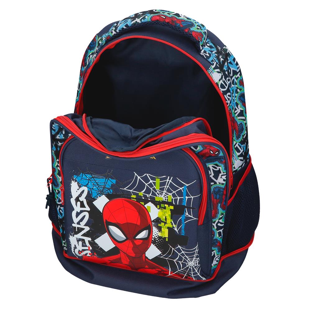 4262911 SAC À DOS COMPACT DE. 2R. GRAFFITIS DE SPIDERMAN