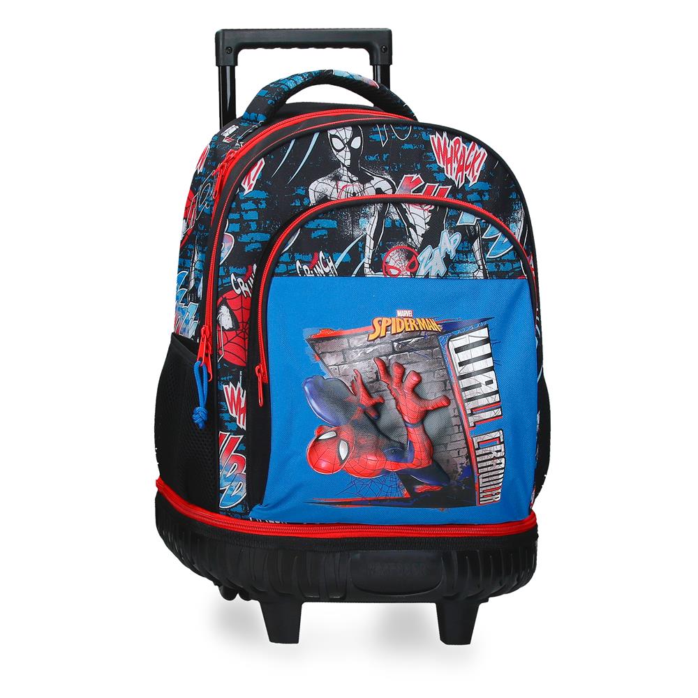 4272911 BACKPACK COMPACT DESM. 2R. SPIDERMAN WALL CRAWLER