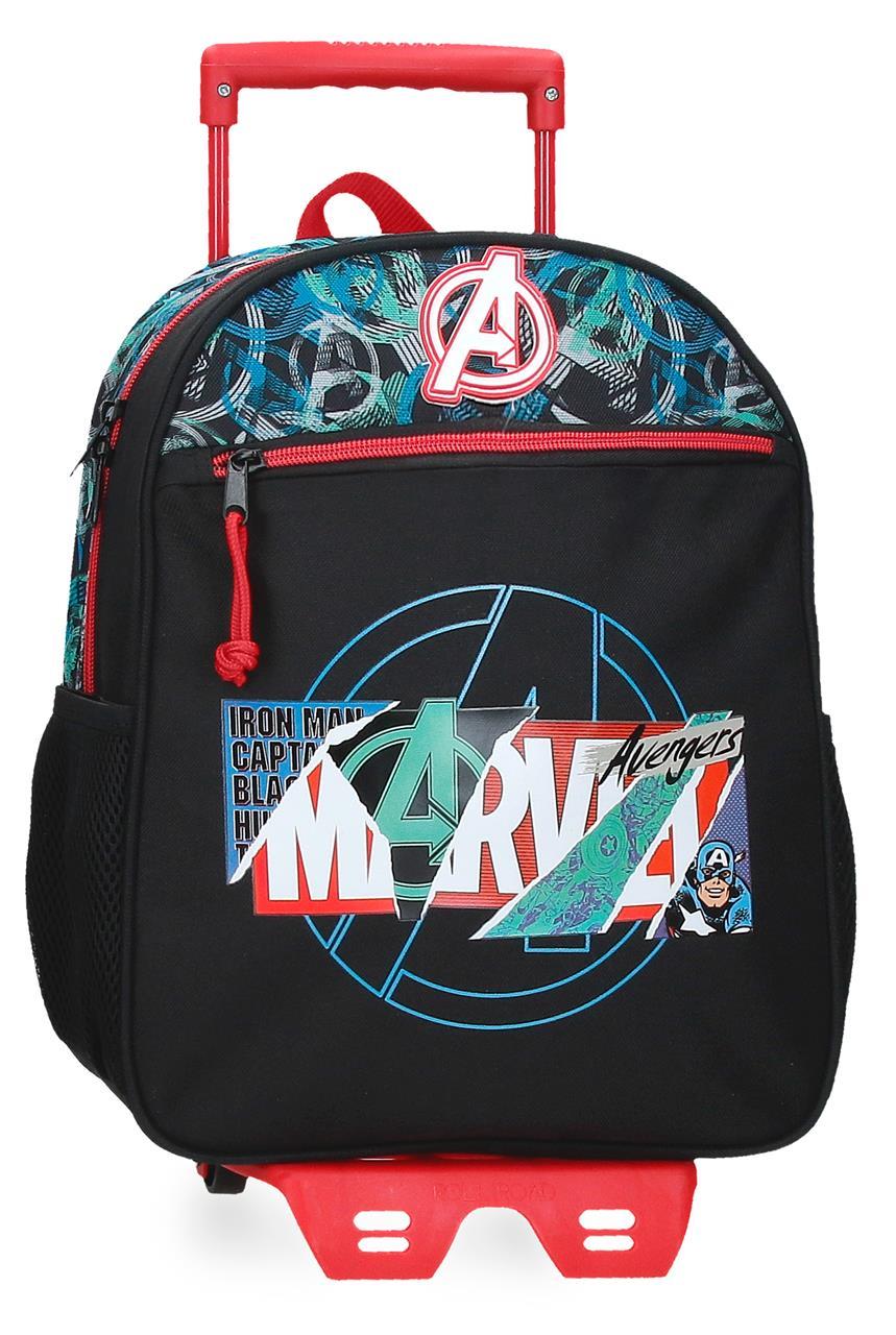 49722T1 Adapt Backpack. 33cm. C/Car. MARVEL Shield