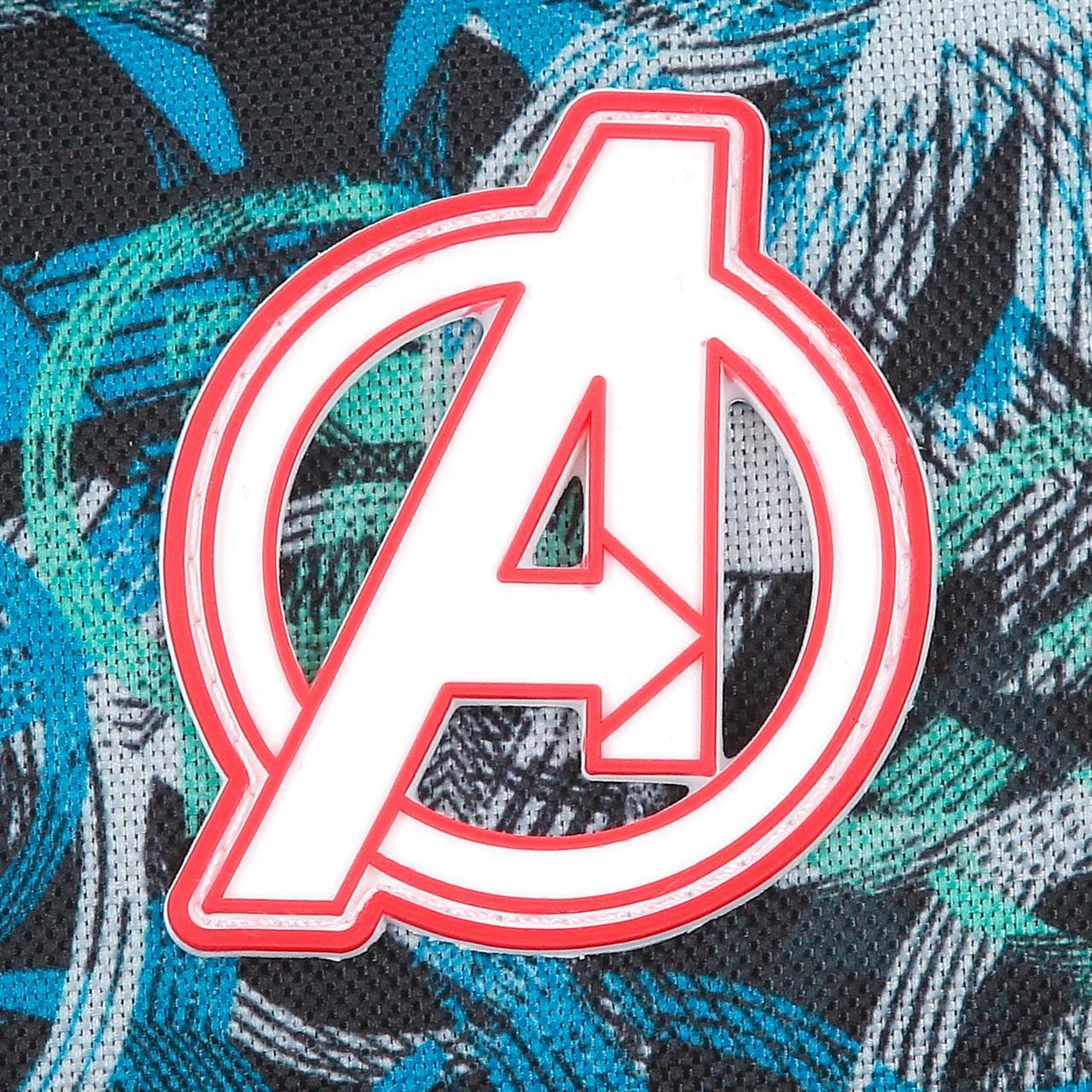 49724T1 MOCHILA ADAP. 40CM 2C. C/CARRO. MARVEL SHIELD