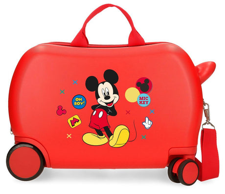 4681067 MALETA INF.ABS 4R.(2 MULTI.) 45CM. MICKEY ENJOY THE
