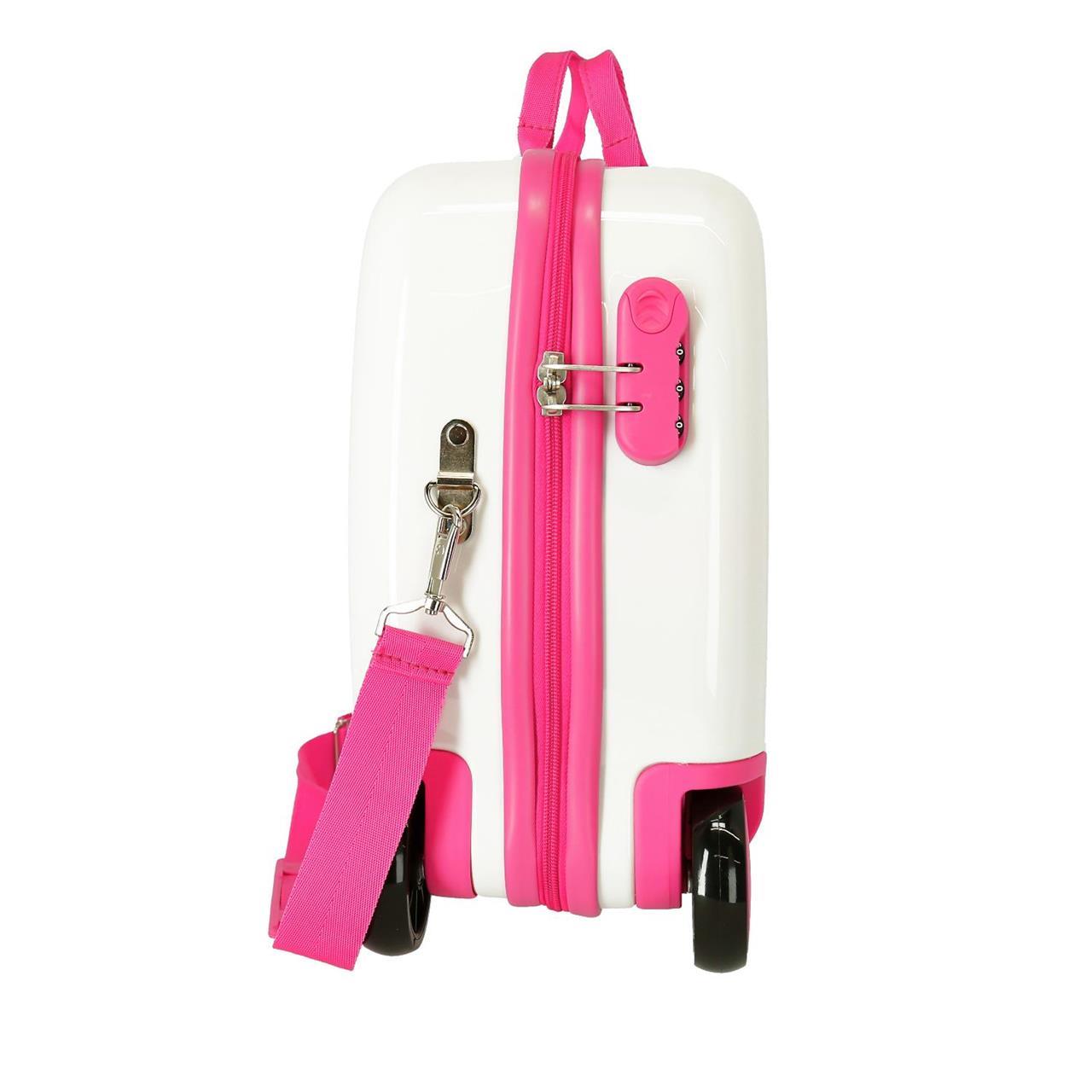 4689864 MALETA INF.ABS 4R.(2 MULTI.). MINNIE ENJOY THE DAY