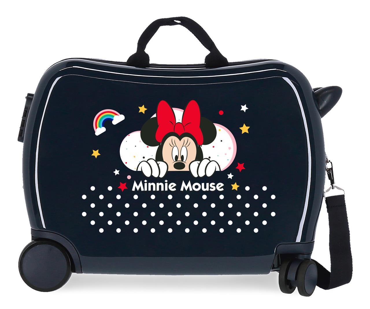4779864 UNTERER KOFFERABS 4R.(2 MULTI.) 50CM. MINNIE RAINBOW M.A.