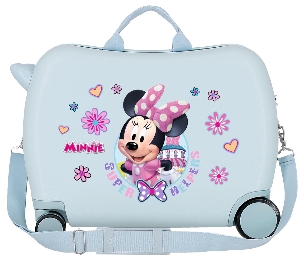 4579864 ALAmatkalaukkuABS 4R.(2 MULTI.) 50cm. MINNIE SUPER APUA