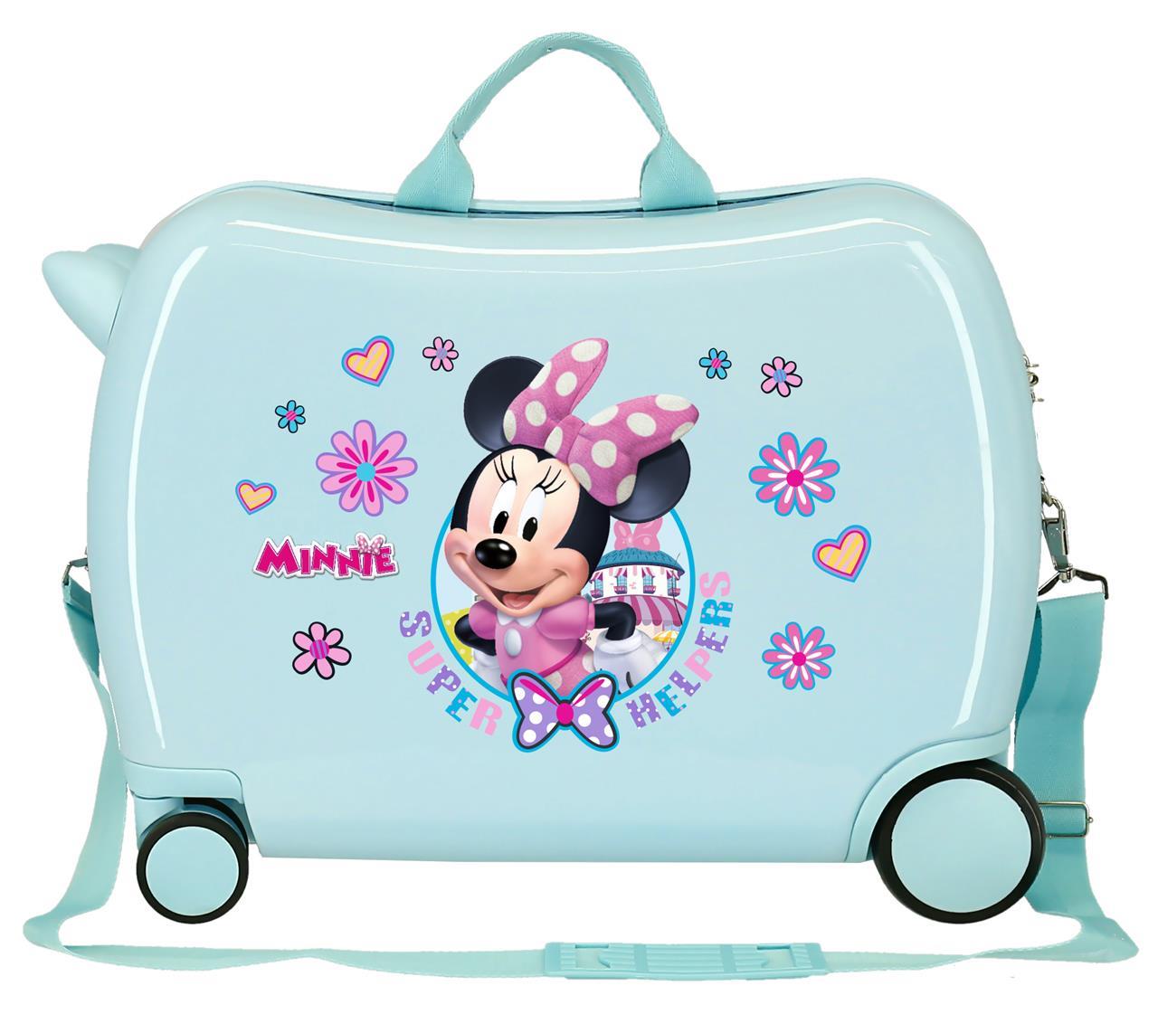 4579865 WALIZKA DOLNAABS 4R.(2 WIELO.) 50CM. MINNIE SUPER POMOC