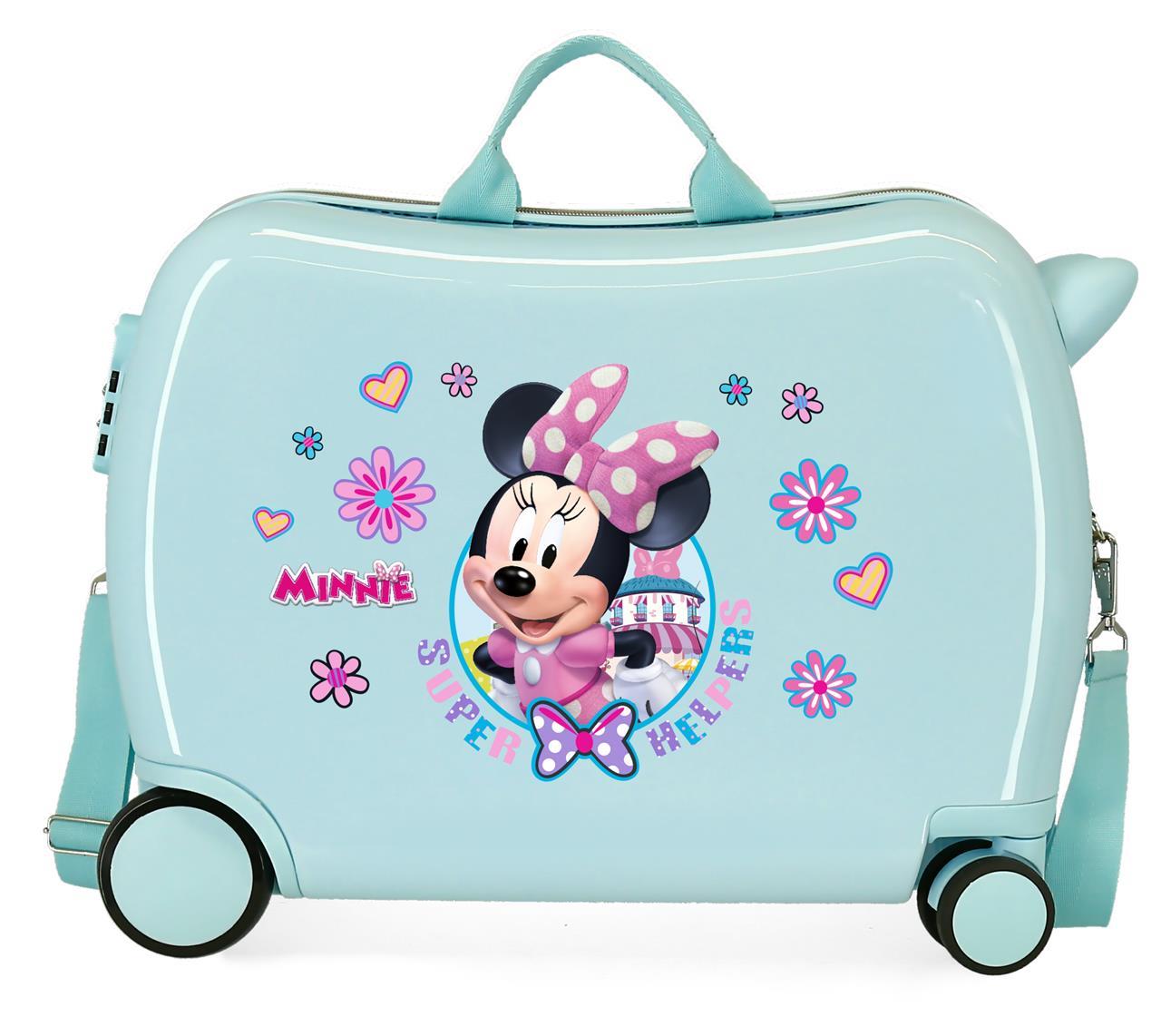 4579865 WALIZKA DOLNAABS 4R.(2 WIELO.) 50CM. MINNIE SUPER POMOC