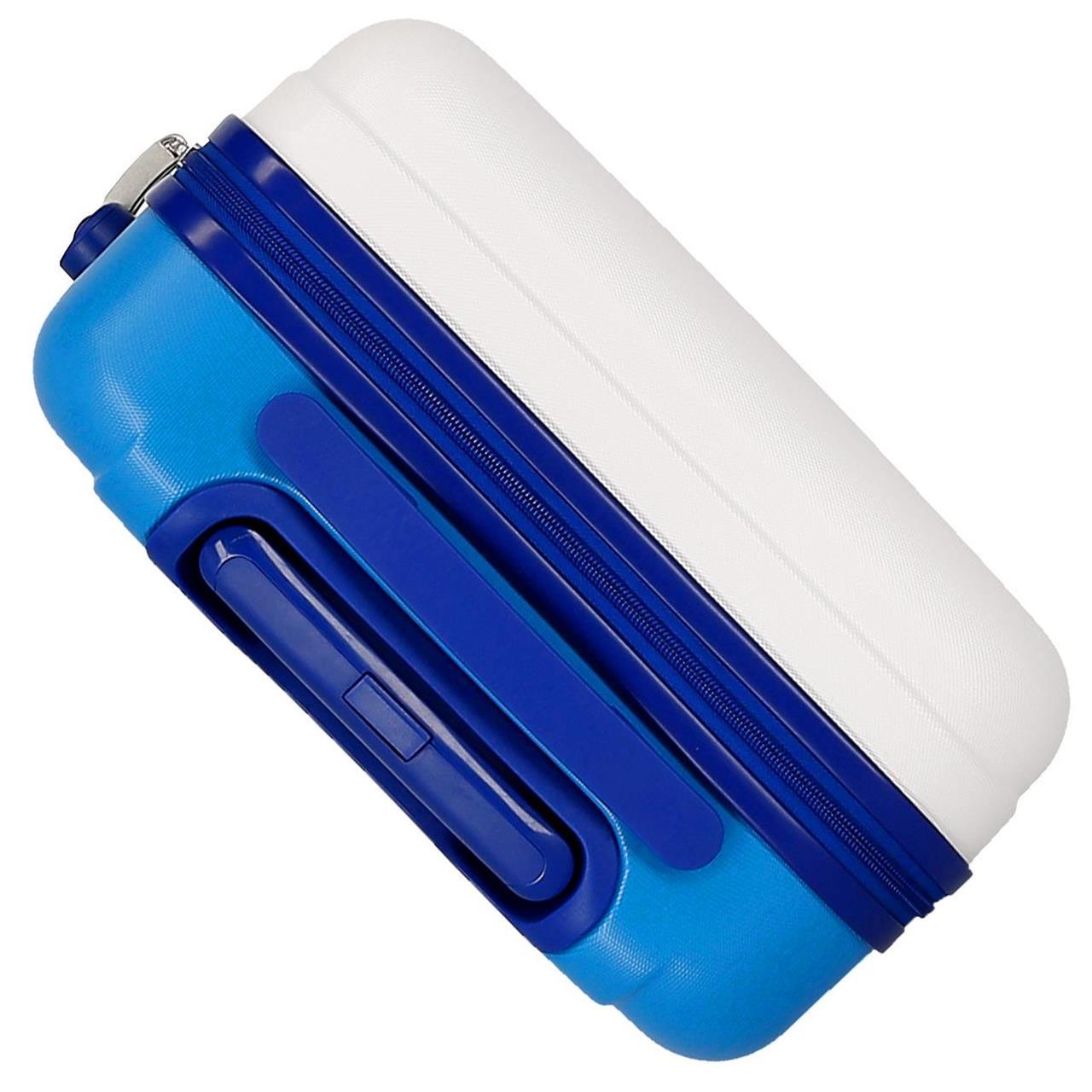 4011124 TROLLEY ABS 55CM. 4r. FROZEN Audacieux par la nature Blanco