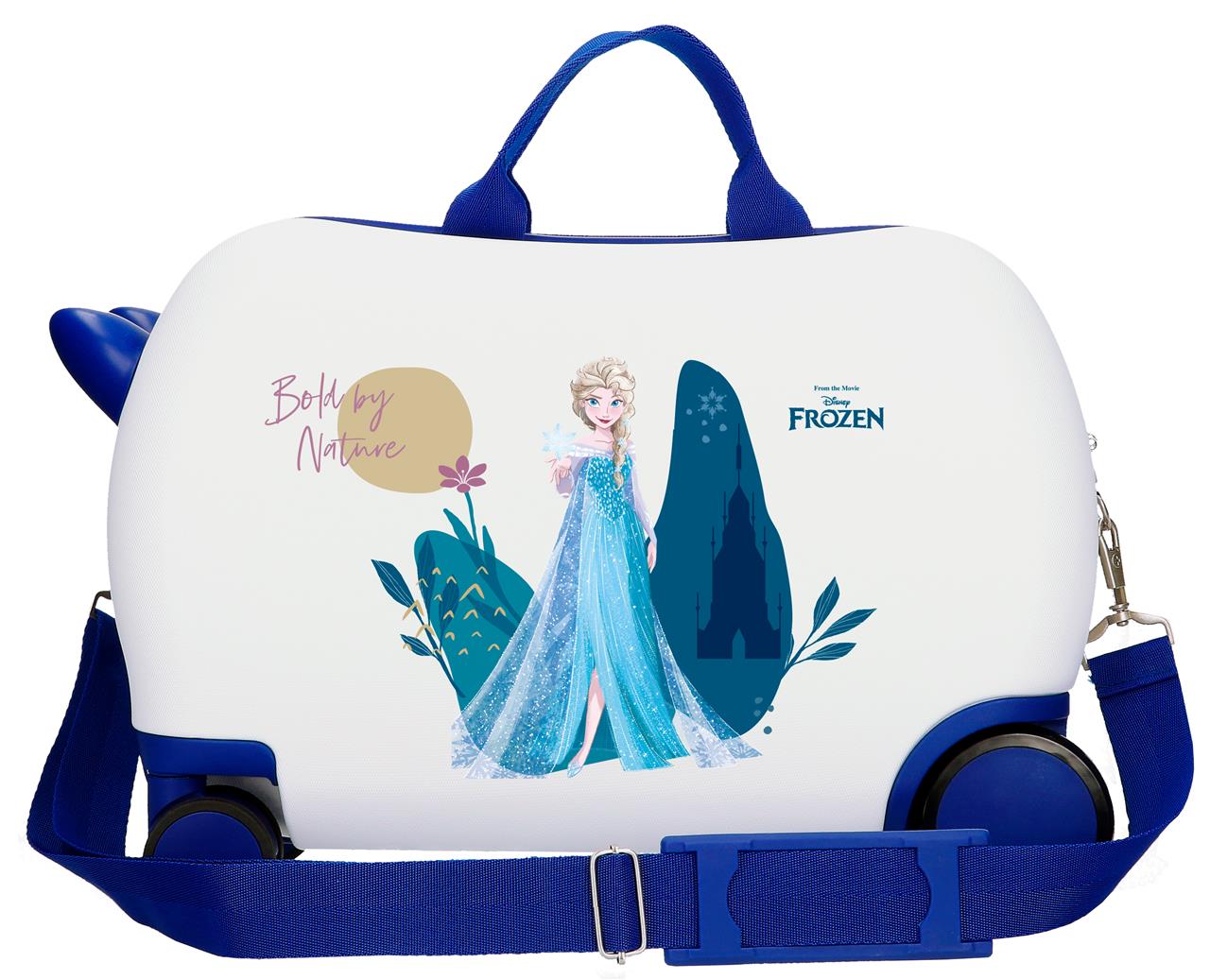 4011024 Maleta Inf.ABS 4r. (2 Multi.) 45CM. FROZEN Vet door NA