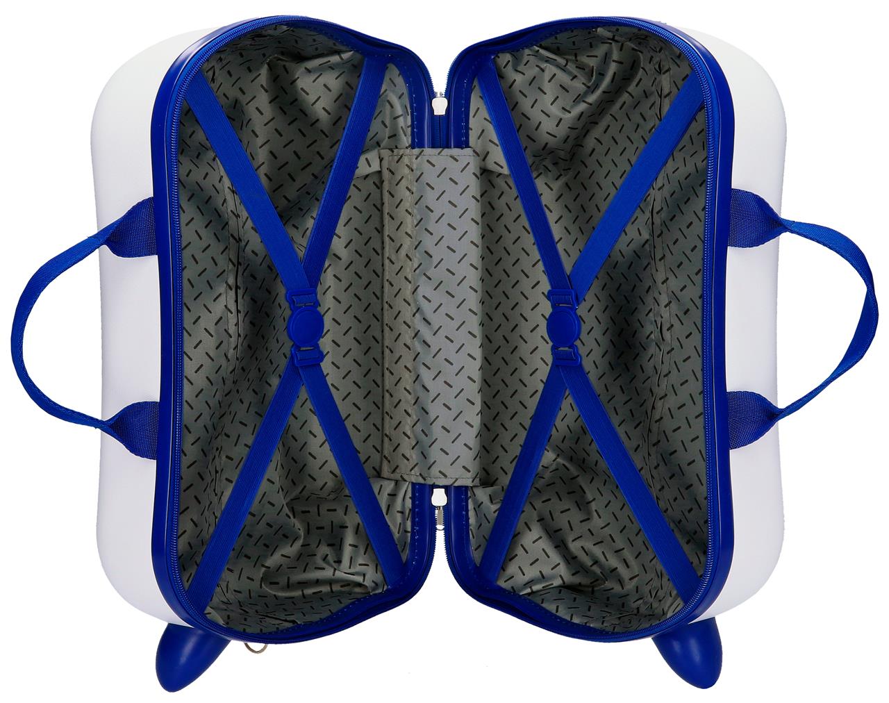 4011024 Maleta Inf.ABS 4r. (2 Multi.) 45CM. FROZEN Vet door NA