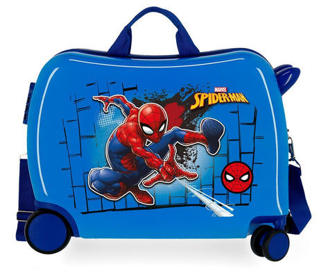 4049821 Maleta Inf.ABS 4r.SPIDERMAN RED NIEBIESKI
