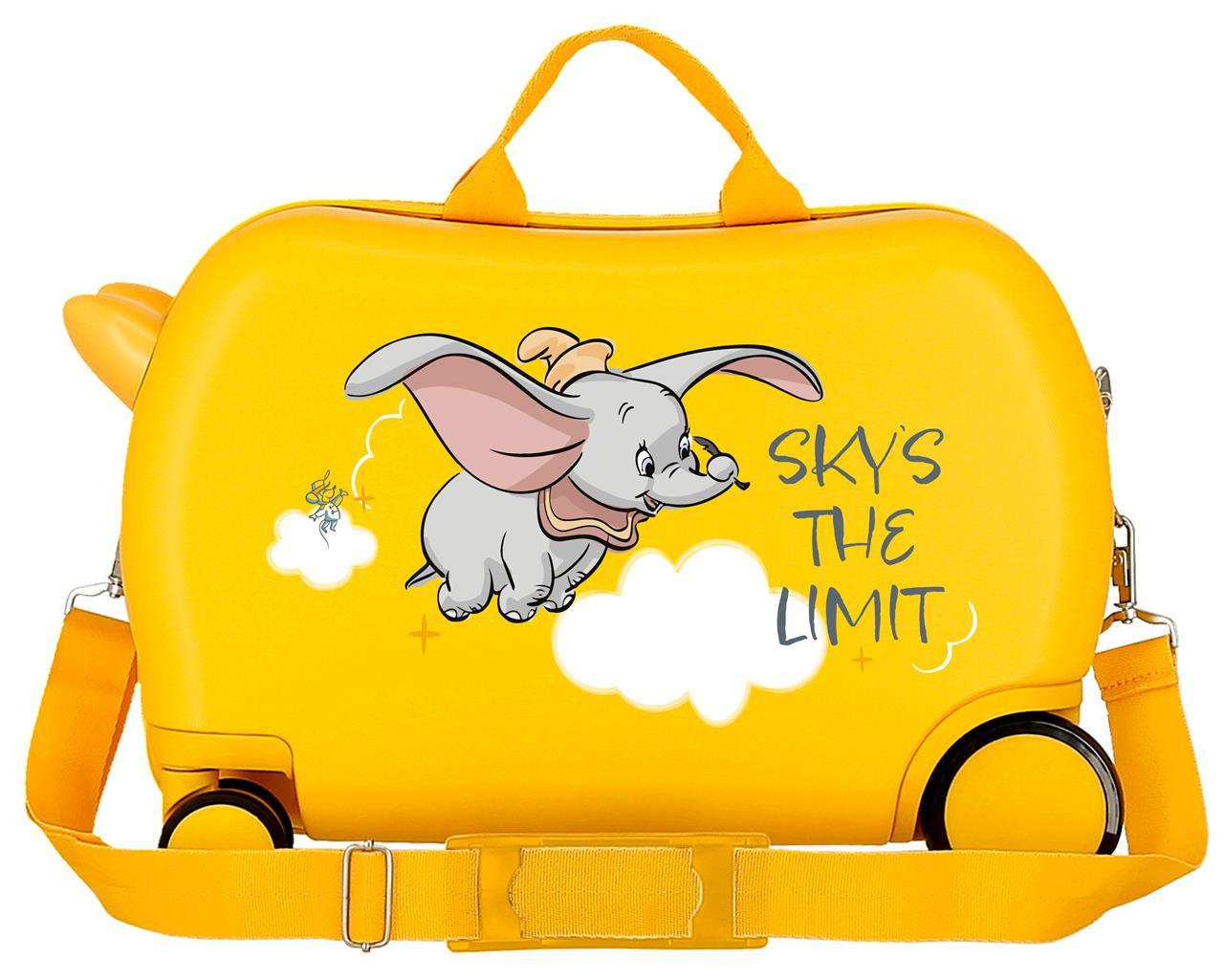 4461026 4R. ABS INF. Kuffert (2 Multi.) 45 cm. Ocher Dumbo