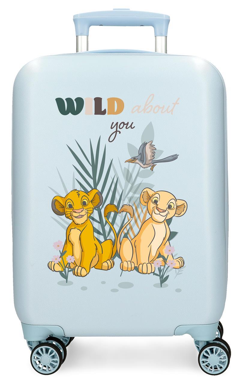 4461321 TROLLEY ABS 50CM. 4R. KÖNIG DER LÖWEN BEFORE THE BLOOM