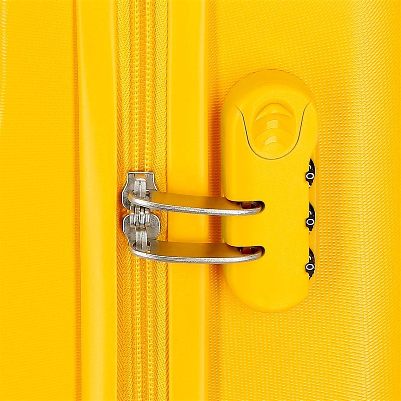 4461326 TROLLEY ABS 50CM. 4R. DUMBO OCRE