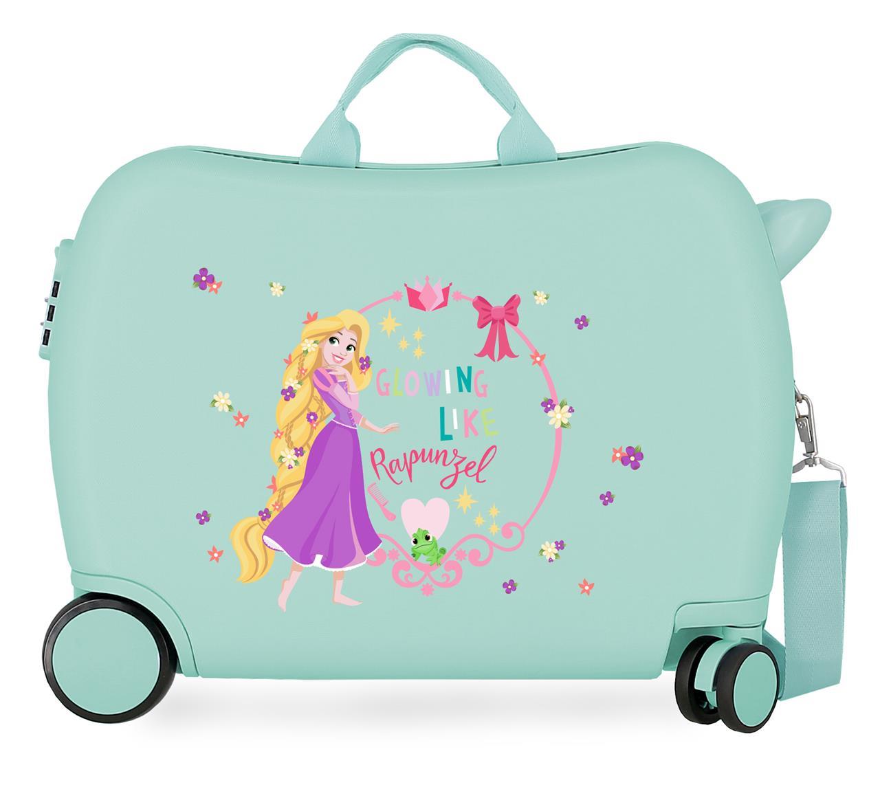 4489823 LOWER SUITCASEABS 4R.(2 MULTI.) 50CM. PRINCESS CELEBRAT