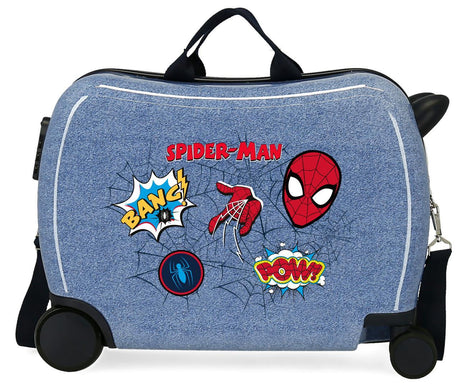 4619821 Maleta Inf.ABS 4r. SPIDERMAN DENIM