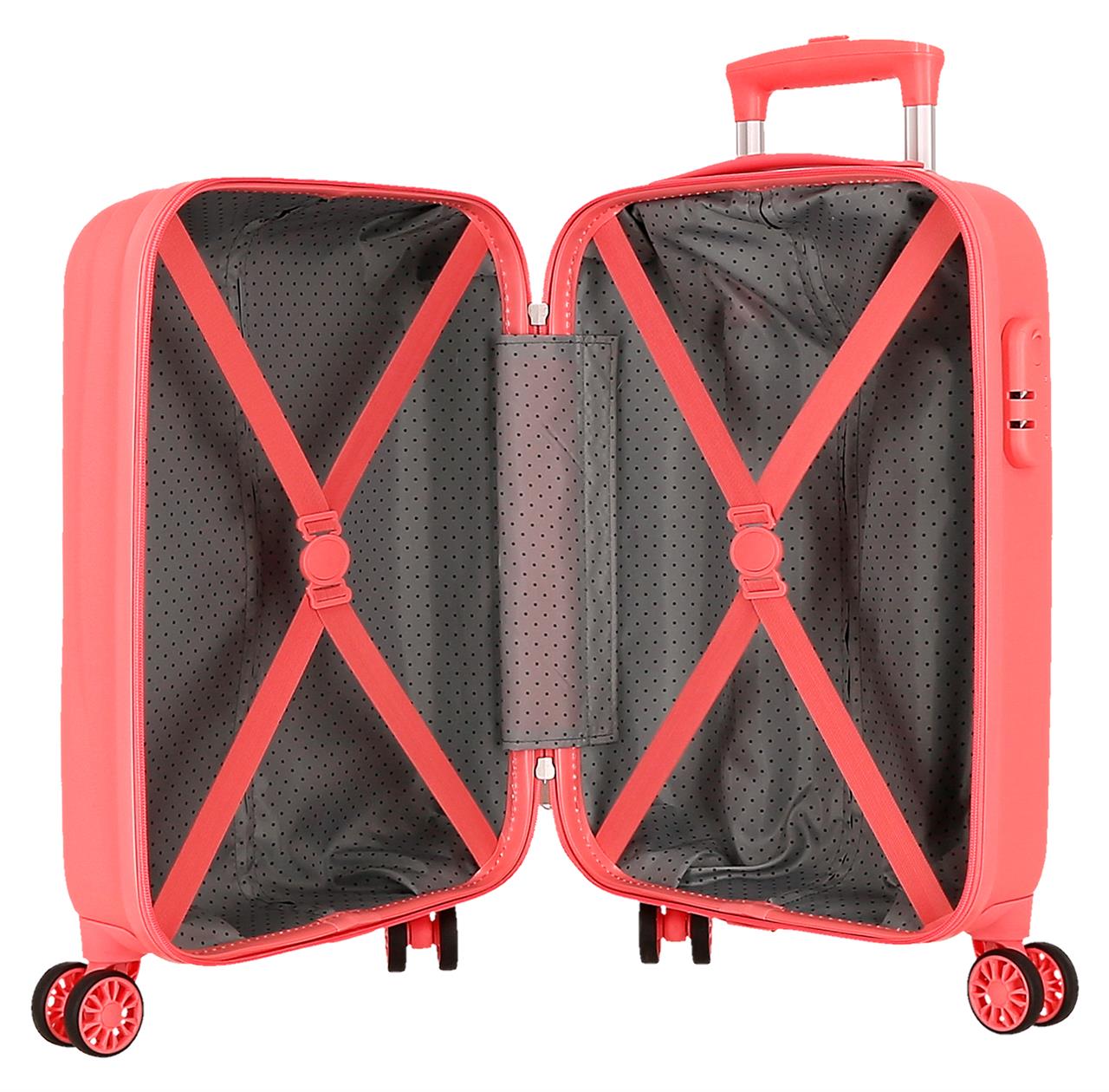 4211327 TROLLEY ABS 50CM. 4R. BESTIES VOOR ALTIJD BAMBI KORAAL