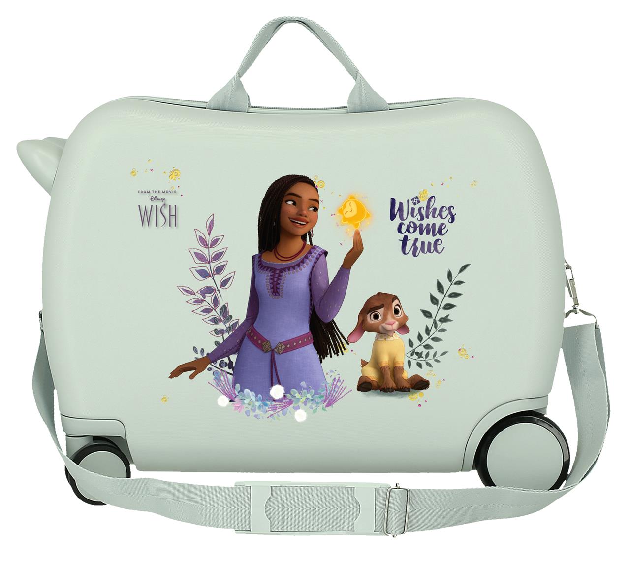 4669841 VALISE INFÉRIEUREABS 4R.(2 MULTI.) 50CM. WISHES COME TRUE