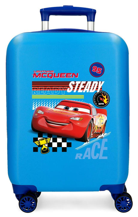 4241341 TROLLEY ABS 50 CM.4R CARS LETS RACE BLEU