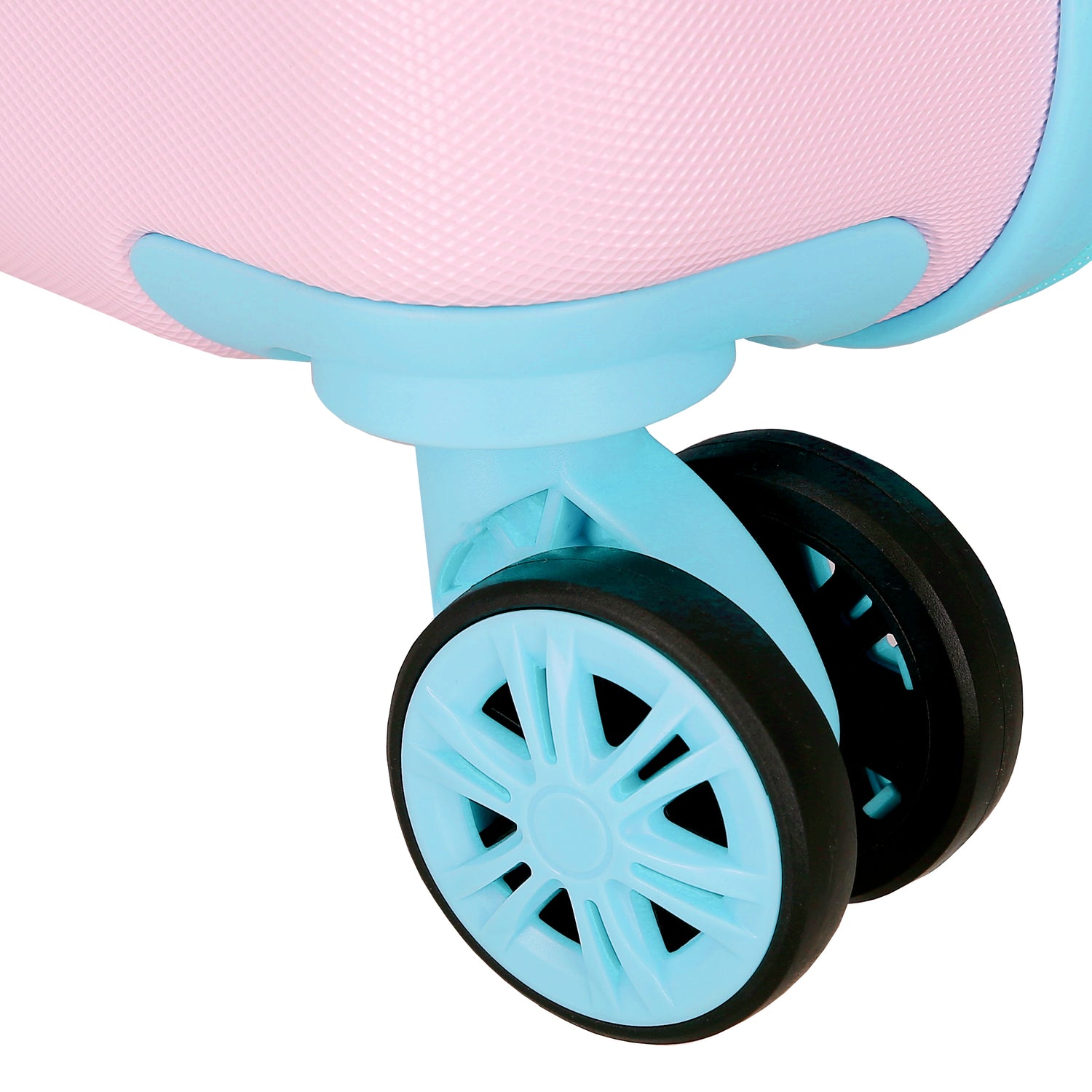 TROLLEY ABS 55CM.4R. MINNIE TODO MEU AMOR ROSA-TURQUESA