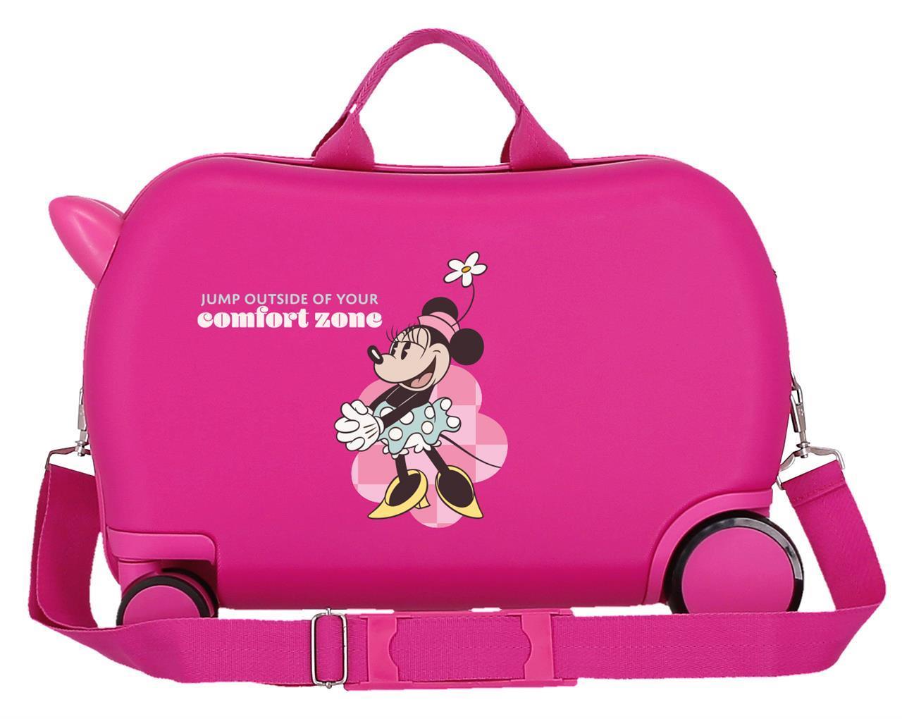 4771043 Maleta Inf.ABS 4r. (2 Multi.) 45CM. MINNIE Comfort ZO