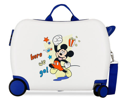 4779845 MALETA INF.ABS 4R. (2.MULTI) MICKEY HERE WE GO BLANC