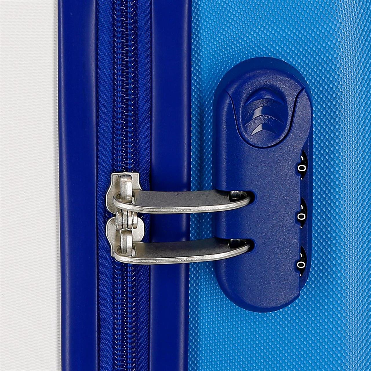 4791141 TROLLEY ABS 55CM. 4r. Recusation des voitures Blanco