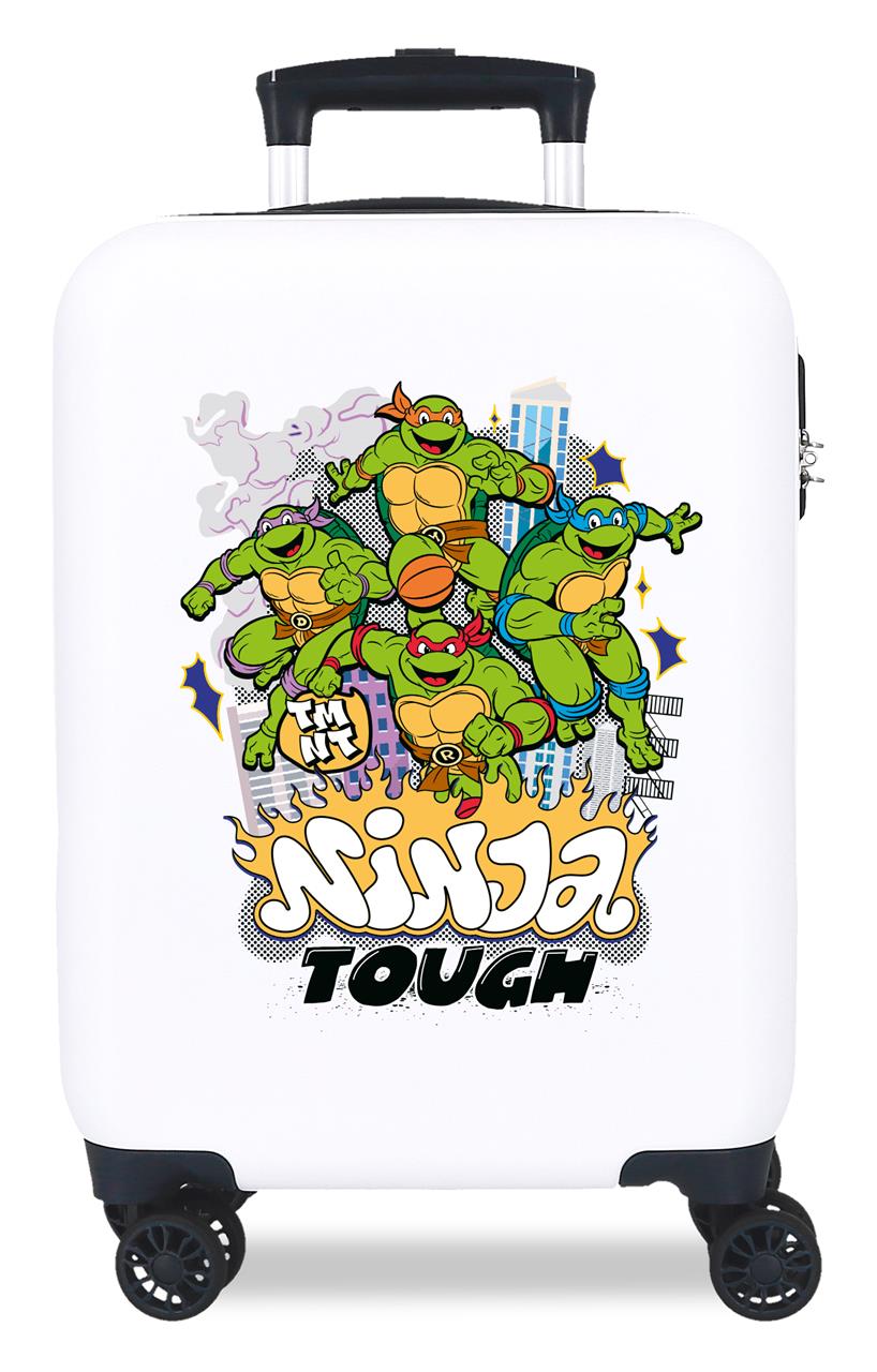 4831341 TROLLEY ABS 50CM. 4R. NINJA ATTACK BLANCO/MARINO