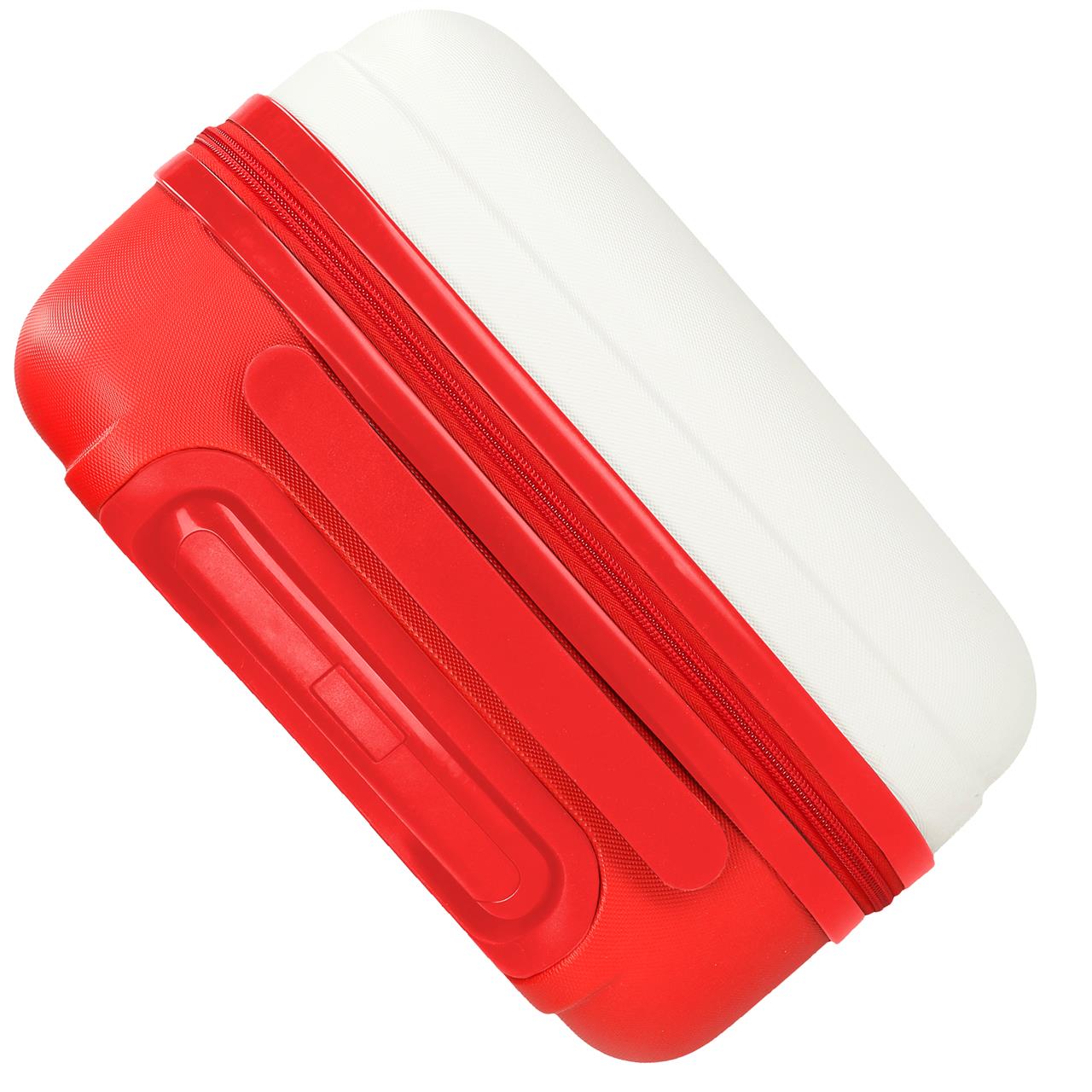 4841341 TROLLEY ABS 50CM. 4R. WINNIE & TIGER BLANCO/ROJO