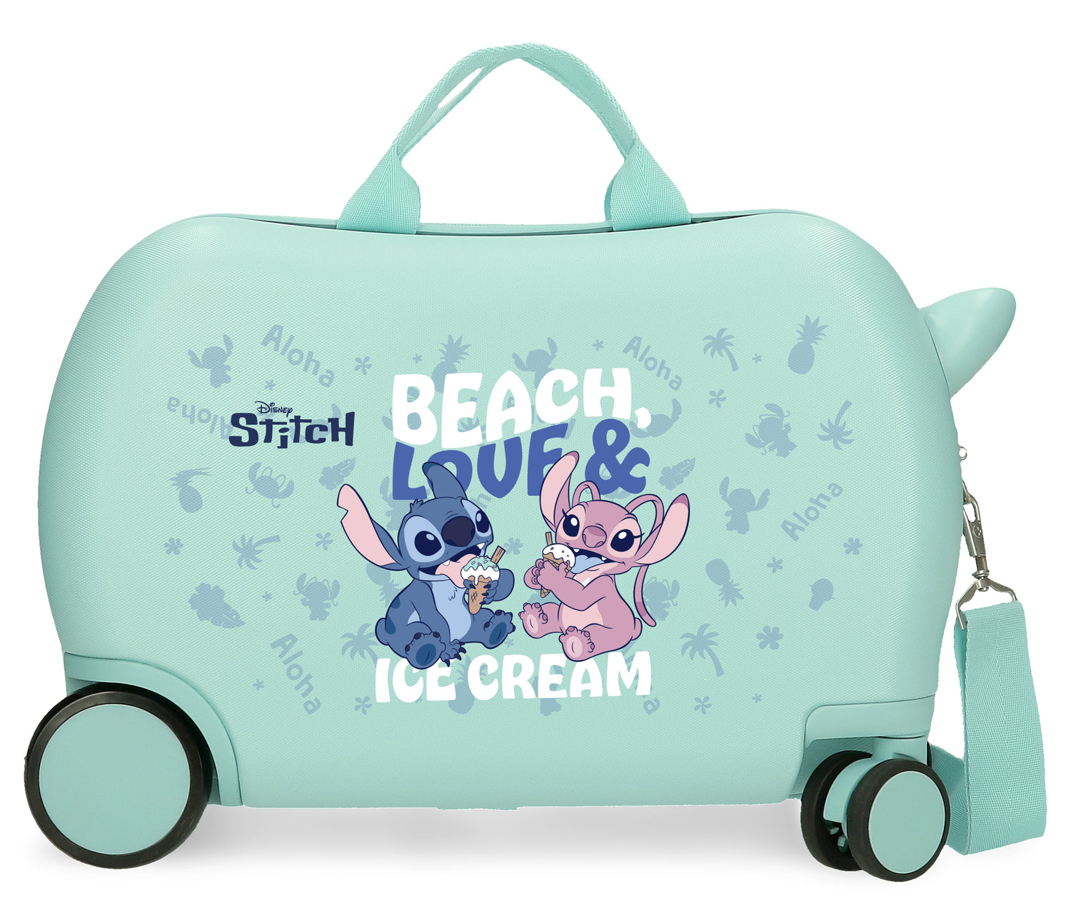 LOWER SUITCASEABS 4R.(2 MULTI.) 50CM. STITCH BEACH&LOVE TURQUOISE
