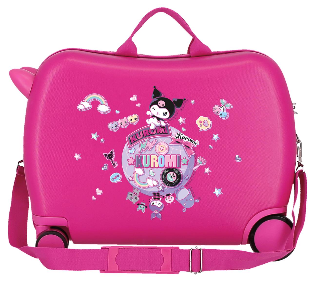 4289813 MALETA INF.ABS 4R (2MULTI) KUROMI AROUND THE WORLD F