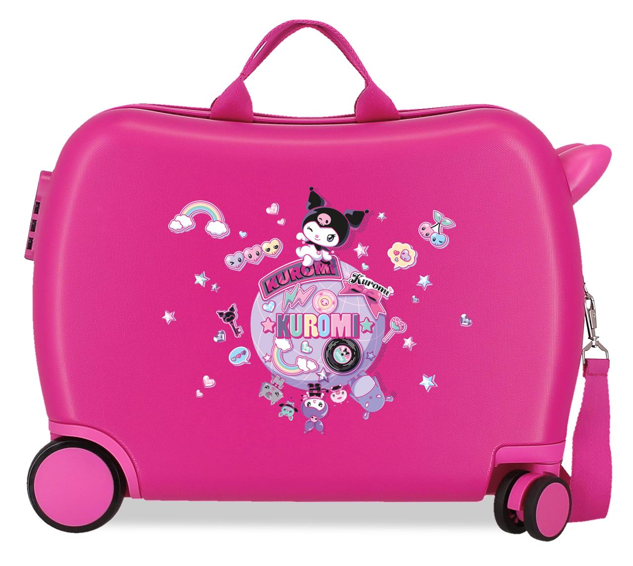 4289813 MALETA INF.ABS 4R (2MULTI) KUROMI AROUND THE WORLD F