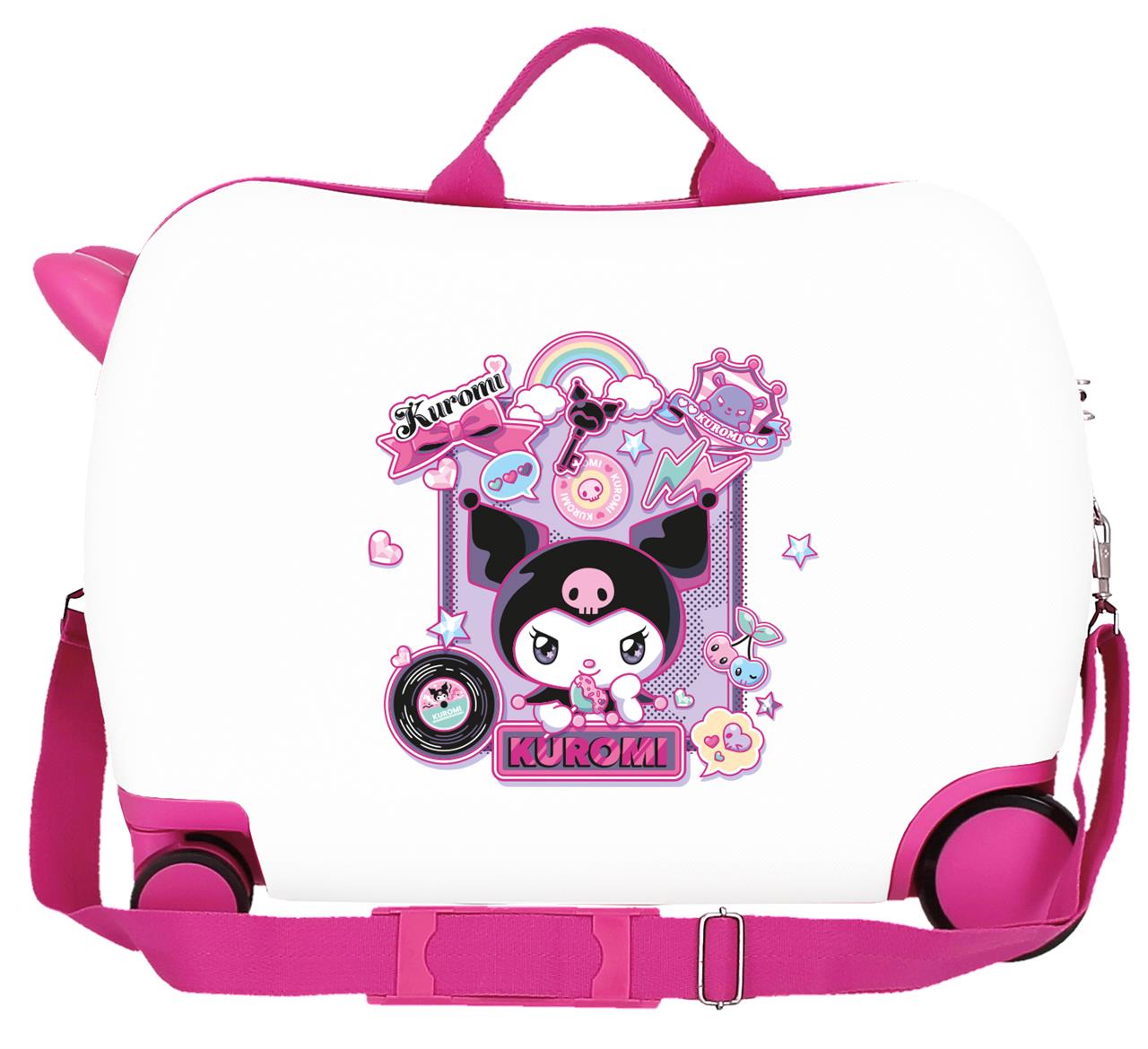 4289817 MALA INFERIORABS 4R. (2.MULTI) MARAVILHA KUROMI BRANCO-FU