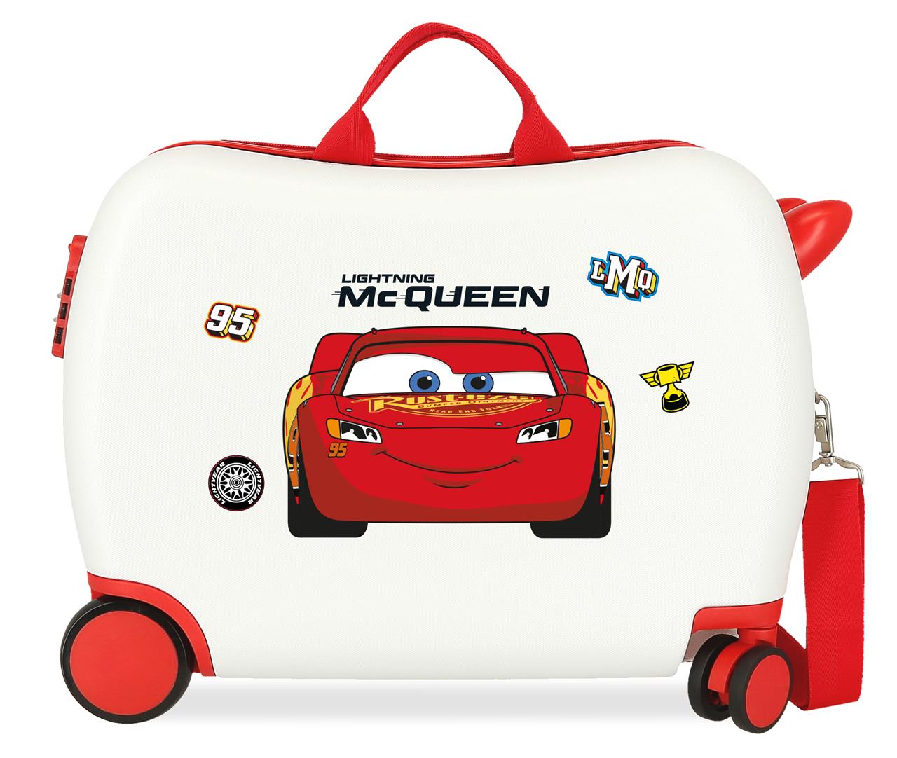 4219812 UNTERER KOFFERABS 4R.(2 MULTI.) 50CM. CARS MC QUEEN BLA