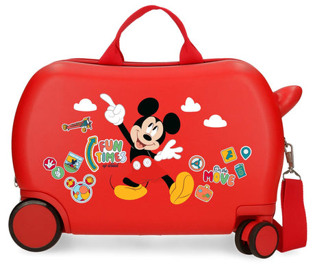 4231012 VALISE INFÉRIEUREABS 4R.(2 MULTI.) 45CM. MICKEY DES MOMENTS DE PLAISIR