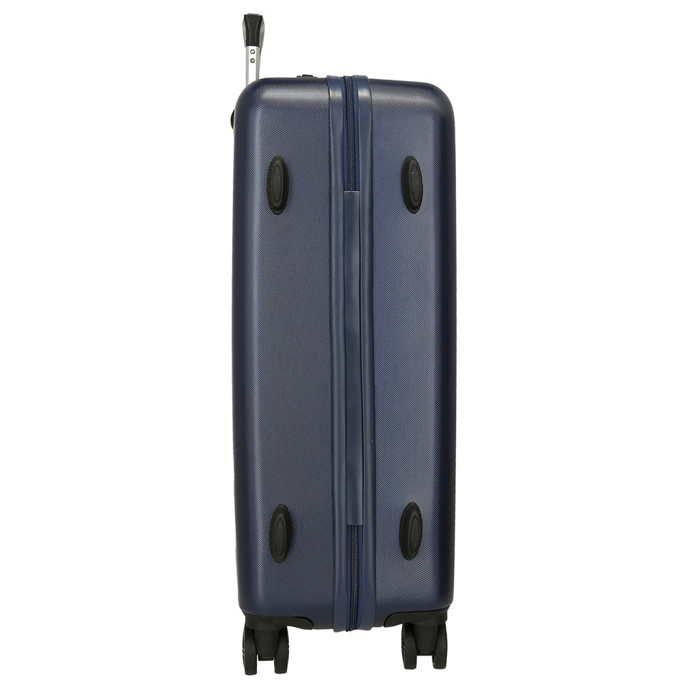 SET/2 TROLLEY ABS 55-65CM.4R. GRAFFITIS DE SPIDERMAN MARINS