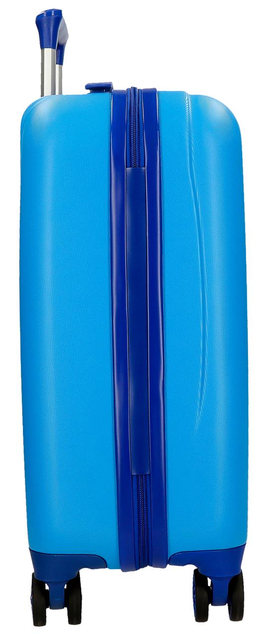 TROLLEY ABS 50 CM.4R. SPIDERMAN WALL CRAWLER BLUE C.105