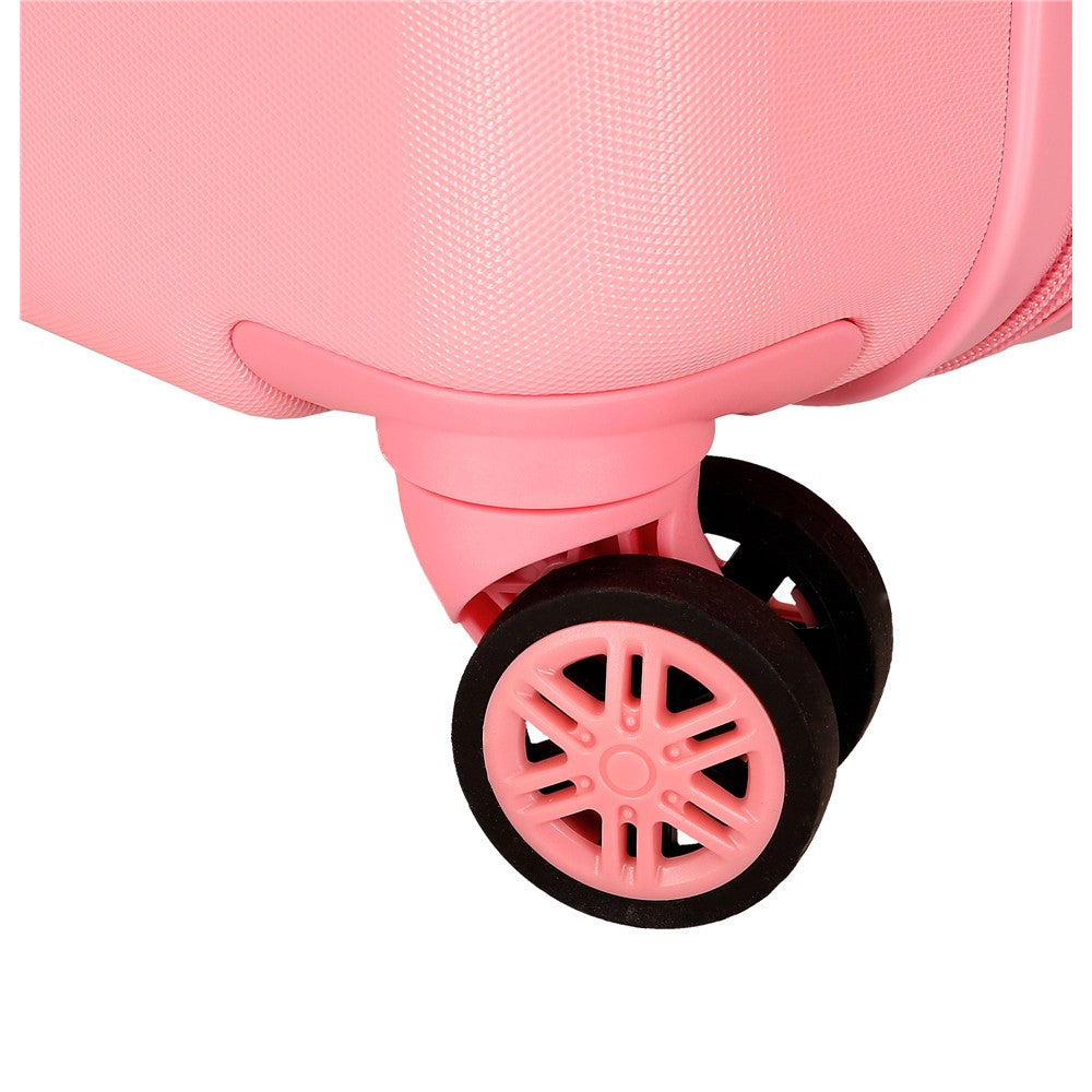 TROLLEY ABS 65CM.4R. MINNIE HEUREUX D'ÊTRE MOI ROSA C.101