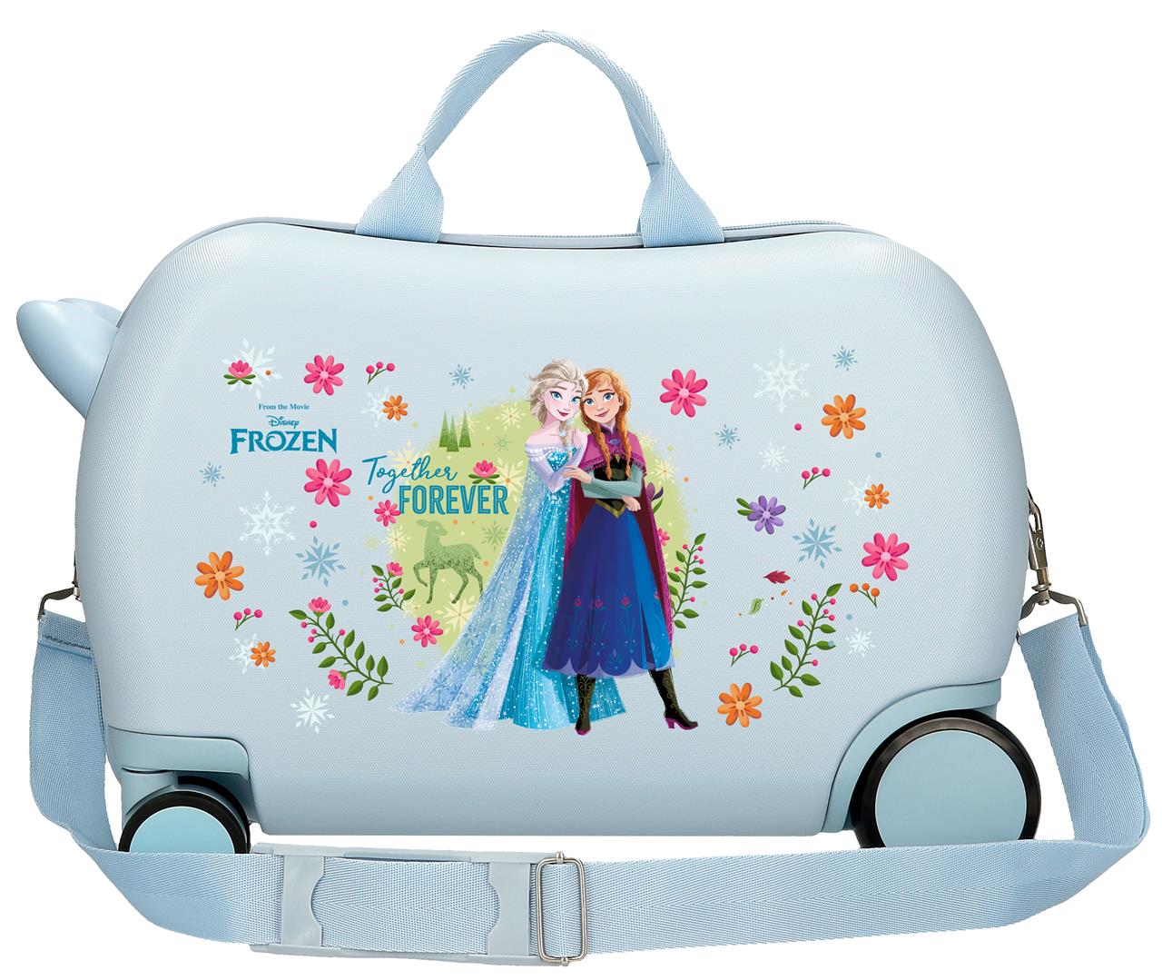 4341011 MALETA INF.ABS 4R.(2 MULTI.) 45CM. FROZEN FOREVER AZ