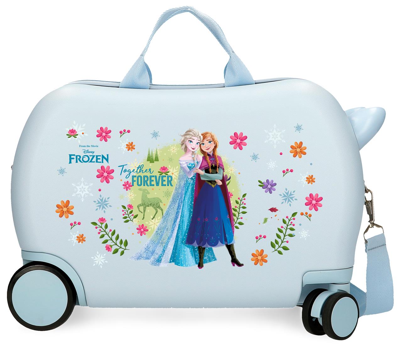 4341011 MALETA INF.ABS 4R.(2 MULTI.) 45CM. FROZEN FOREVER AZ