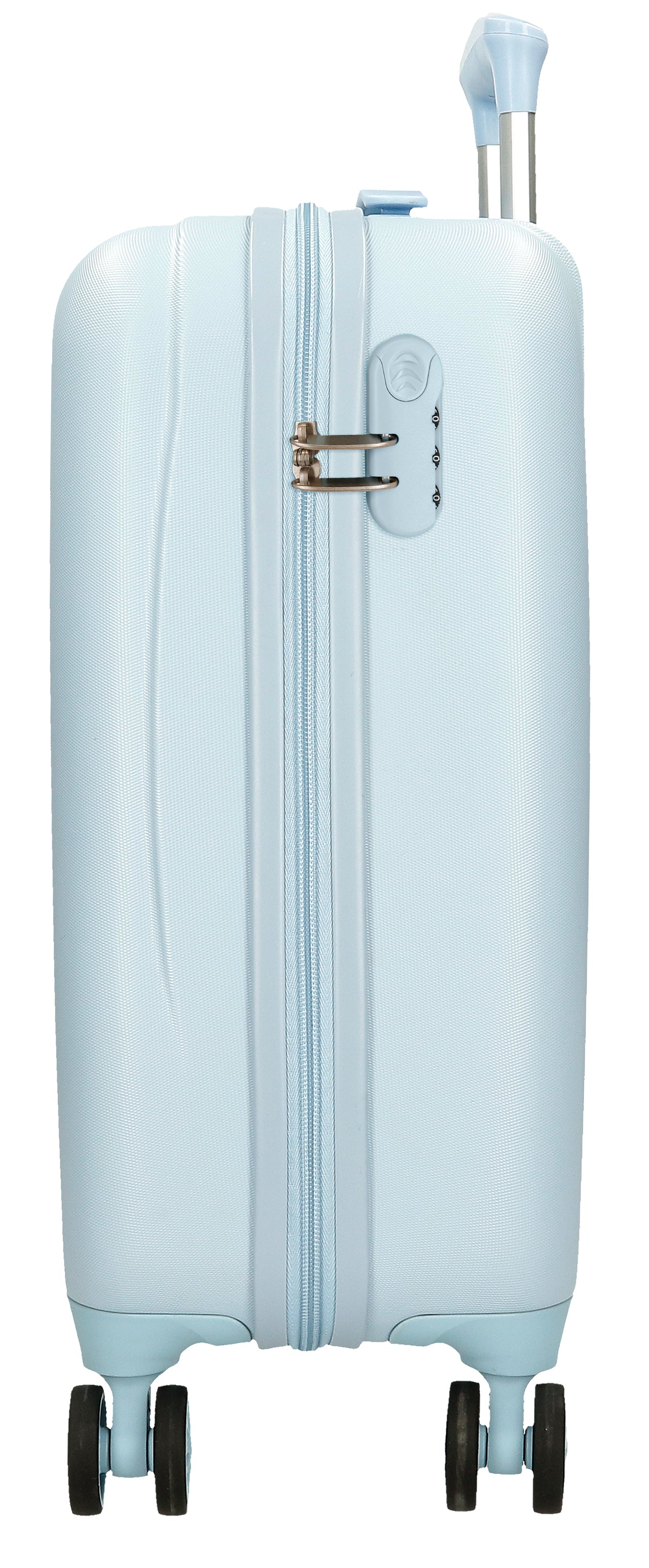 4341311 TROLLEY ABS 50 CM. 4R. FROZEN PARA SEMPRE AZUL CLARO