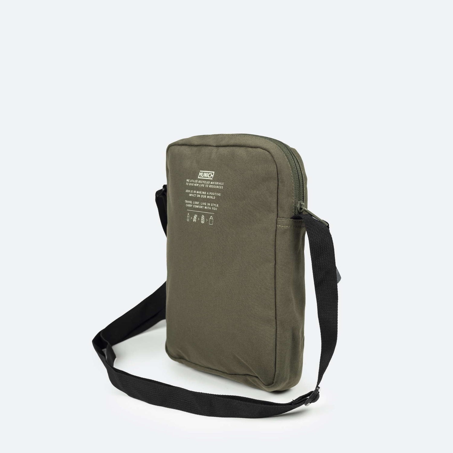 MUNICH BANDOLERA Teca Recycled Large