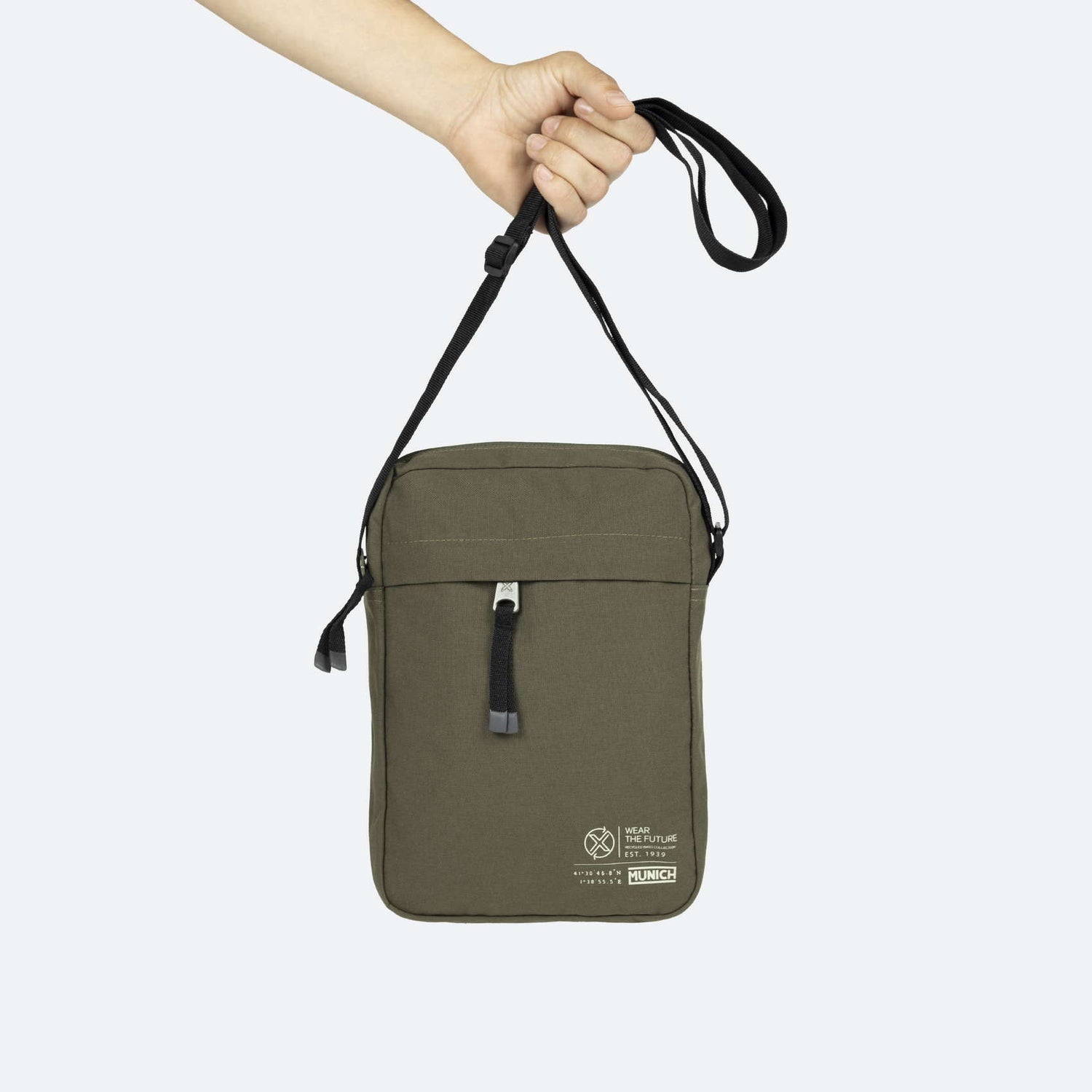 MUNICH BANDOLERA Teca Recycled Large