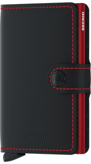 Secrid MiniWallet Matte Black&Red