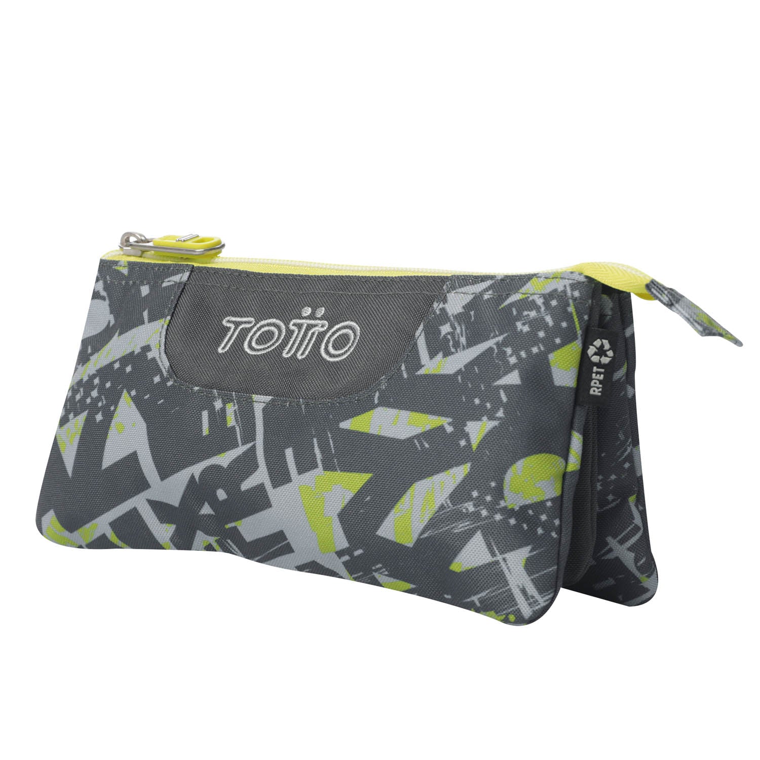 TOTTO Sac à dos scolaire avec roues de lignes + boîtier de tableau de bord - 7yj texte grunge