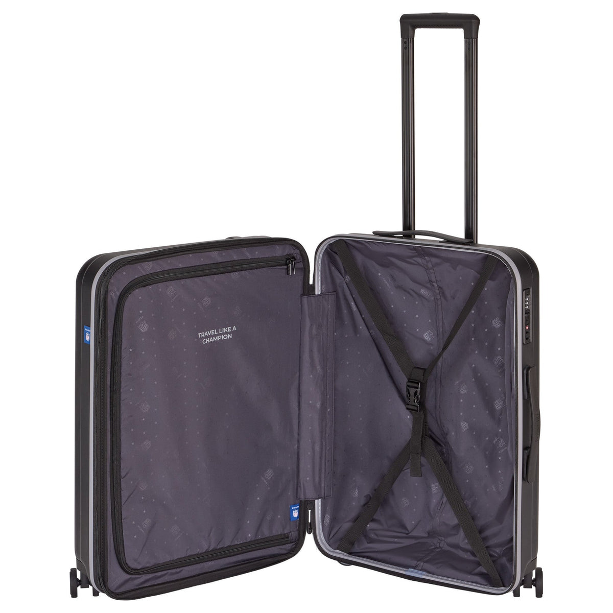 Travelite Nfl Medium Suitcase Extensible 67Cm Las Vegas Raiders